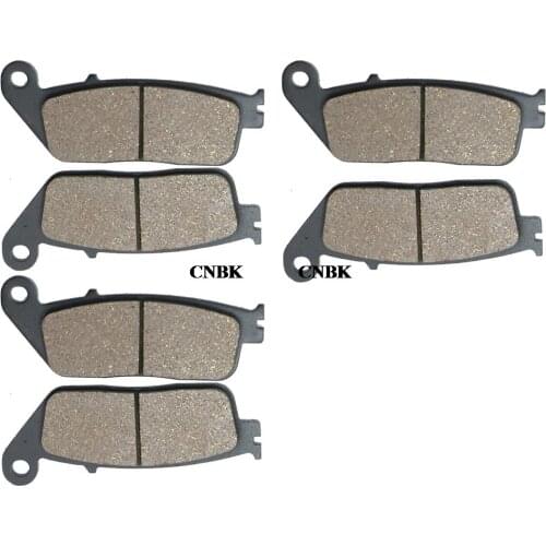 FL+FR+R Brake Pad Set fit HONDA 1100 ST Pan European ST1100 1997 1998 1999 2000 2001 1990 - 2002