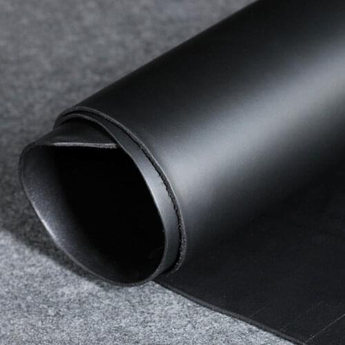 Leather pre-cut Piece first layer cowhide thick genuine leather 1.8 mm to 2 mm cow skin DIY leathercraft 3 colors available