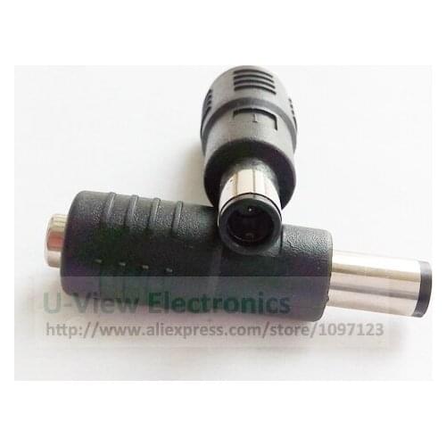 NCHTEK DC 7.4x5.0mm Male to DC 5.5x2.1mm Female Power Plug Tip For Laptop Jack Connector Adapter/Free DHL Shipping/100PCS
