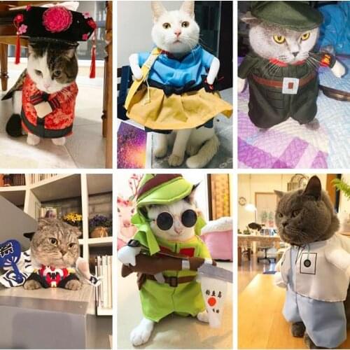 Funny Role Playing Dog Clothing Christmas Halloween Transformed Coat Pets Cosplay Costume Cat Puppy Transfiguration Clothesz
