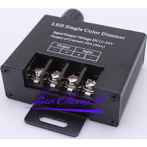 12-24V 30A LED Dimmer Switch Controller For SMD 3528 5050 5630 5730 Single color