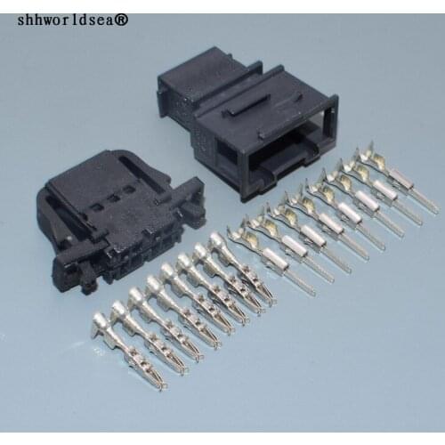 Shhworldsea 1.5mm kit 8 way male female wire harness connector for vw 3B0972724 3B0 972 7243 B0972734 3B0 972 734