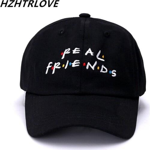 High Quality Brand Real Friends Snapback Cap Cotton Baseball Cap For Men Women Adjustable Hip Hop Dad Hat Bone Garros