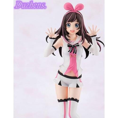 100% Original genuine Anime figure Kizuna AI PVC Action Figure Anime Figure Model Toys Figure Collection Doll Gift