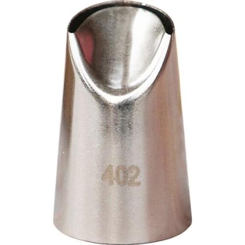 #402 Big Stainless Steel Pastry Nozzles Cake Baking Tools Seamless Icing Piping Tips For Cupcakes KH060