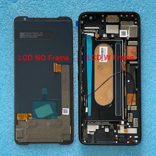 6.59" Original Amoled For Asus ROG 3 ZS661KS LCD Display Screen+Touch Panel Digitizer Asus ROG Phone 3 Strix ASUS_I003DD