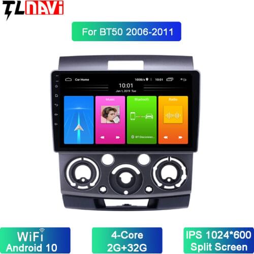 Android 10 For 1Ford Everest/Ranger for 1mazda bt 50 2006-2010 Multimedia Stereo Car DVD Player Navigation GPS Radio