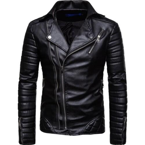 Brand Windproof Leather Jacket Men 2020 Autumn Winter Motorcycle Mens Leather Jackets Coats Male Bomber Jackets Outerwear