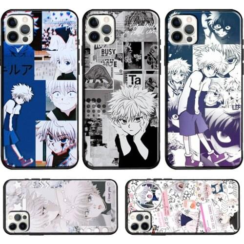 Killua Collage Hunter x Hunter For iPhone 12 Pro Max mini Case For iPhone 11 Pro Max XR XS X SE 2020 7 8 Plus Cover
