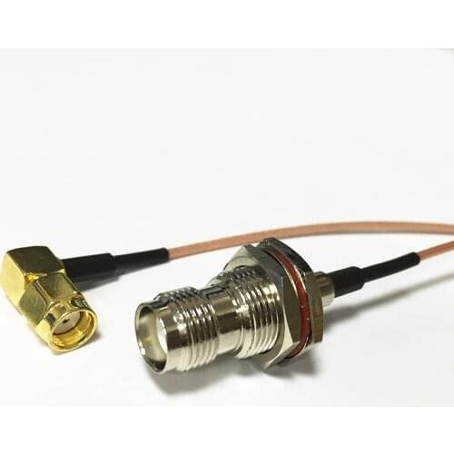 WIFI router cable RP SMA male RA switch RP TNC female bulkhead RF coxa cable adapter RG178 15cm