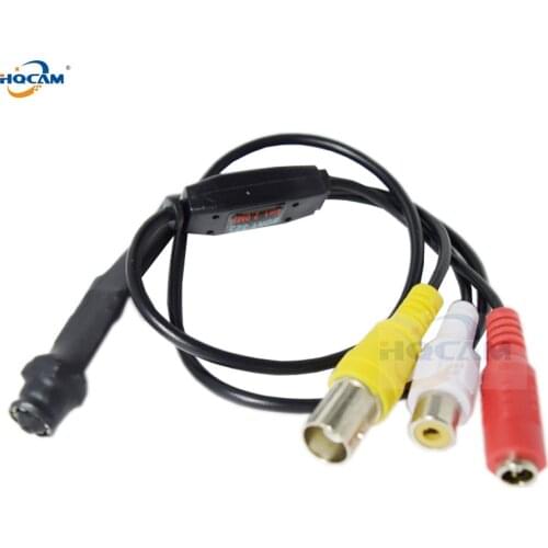 HQCAM Audio 1080P Mini IR Night Vision AHD Camera 1080P 0.008Lux StarLight Low Illumination Audio out DC12V Security CCTV Cam