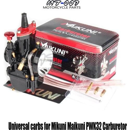 32mm Universal carbs for Mikuni Maikuni PWK32 Carburetor 125cc to 200cc engine Parts Scooters With Power Jet Motorcycle ATV