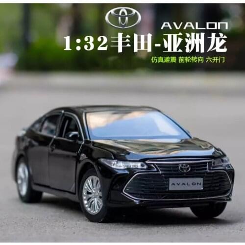 1: 32 Simulation Toyota Avalon Alloy Car Model Sliding Shock Absorber Steering Childrens Toy Presents