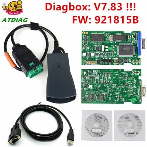 New Diagbox V7.83 Lexia3 Lexia 3 V48 Diagnostic Tool Lexia-3 PP2000 V25 S.1279 Diagnostic Connector for Ci-troen for Peu-geot