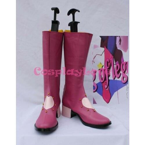 Custom-made Macross Frontier Sheryl Cosplay Shoes Boots Hand Made For Halloween Christmas Festival