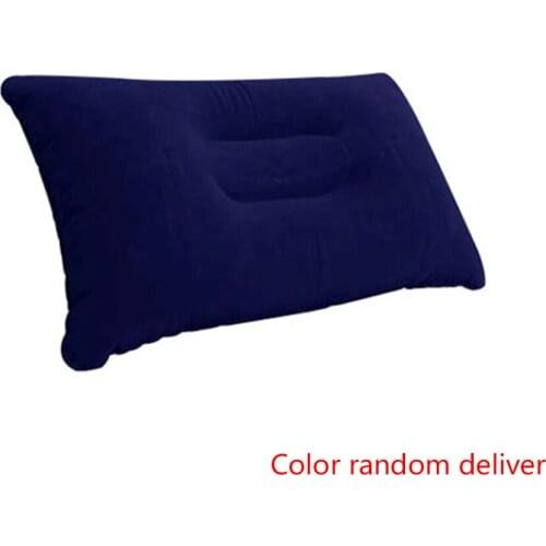 Outdoor Flocking Inflatable Pillow Inflatable Pillow Comfortable Folding Square