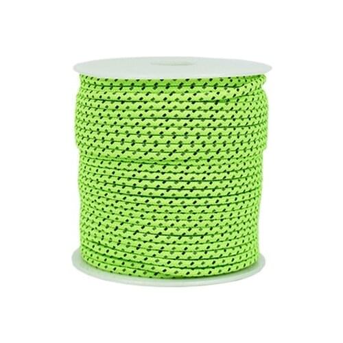 50M 2.5mm Outdoor Camping High Reflective Tent Rope Paracord Rope Cuerda Escalada Mil Rescue Tied Safety Parachute Traction Rope