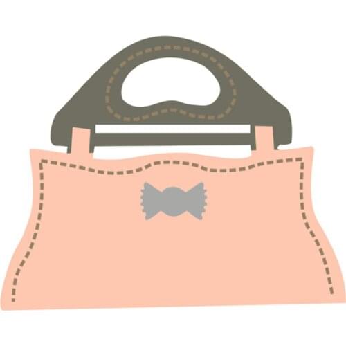 Die Cutting dies Girl bag metal craft paper die Scrapbooking/DIY Embossing mould Easter New Year