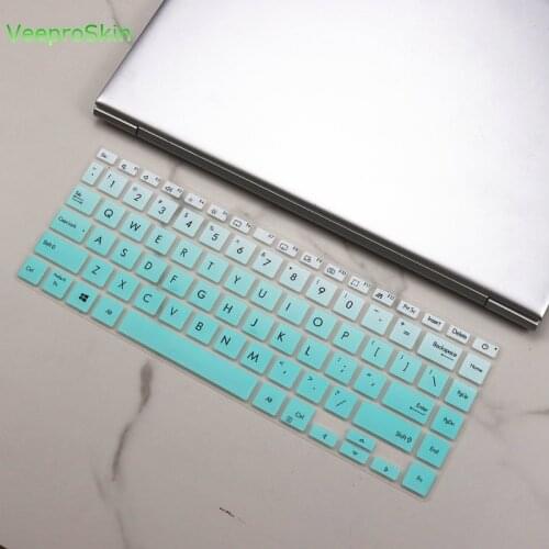 For ASUS VivoBook S14 S433FL S433F S433FA 2020 S433 FL FA F Silicone KeyBoard cover Skin Protector