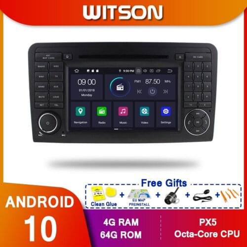 WITSON Android 10.0 Octa core Car Dvd GPS Player FOR Mercedes-Benz ML-W164 W300 ML350 ML450 ML500(2005- 2012) GL-X164 G320 GL350
