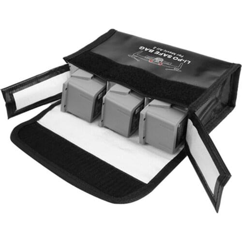 Protective Explosion-proof Lipo Battery Bag Portable Drone Battery Safe Storage Bag for DJI Mavic Air 2 Drone Accessories