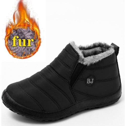 Winter shoes women snow boots plush winter boots women waterproof Boots female winter boots Botas Mujer