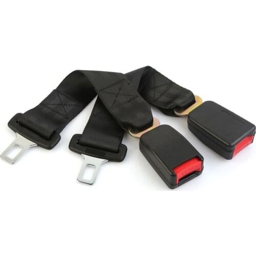 2PCS 36cm Car Seat Belt Extender Child Car Seat Car Safety Belt Extension Plug Buckle Seatbelt Clip Auto Accessories