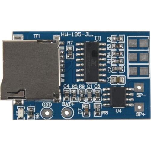 5PCS GPD2846A TF Card MP3 Decoder Board 2W Amplifier Module For Arduino