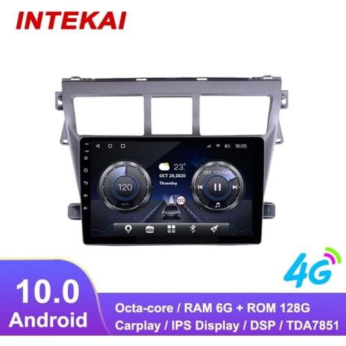 9" Android 10.0 Car Radio GPS Navigation autoradio multimedia player for Toyota VIOS 2007 2012 head unit stereo