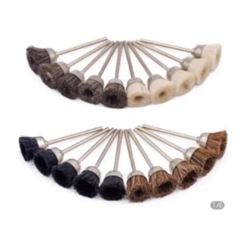 Abrasive animal horse wheel brush 100pcs