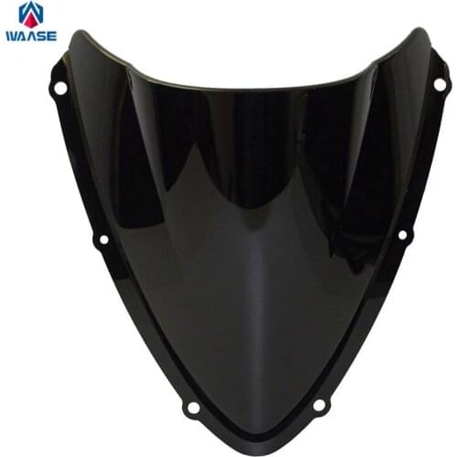Waase For Suzuki GSXR600 GSXR750 GSXR 600 750 K8 2008 2009 2010 Motorcycle Double Bubble Windscreen Windshield Shield Screen