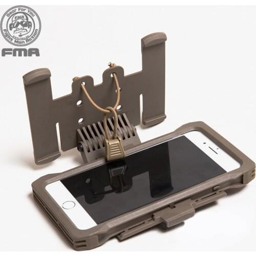 FMA Molle Tactical Plus Mobile Pouch Hunting Paintball Shell Phone Case Iphone 7/8 Plus 1320