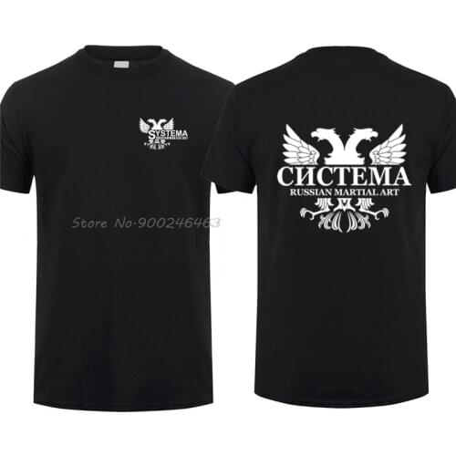 Russian Systema Spetsnaz Russian Army Martial Art T Shirt Men T-shirt Men Cotton Tees Tops Harajuku Streetwear