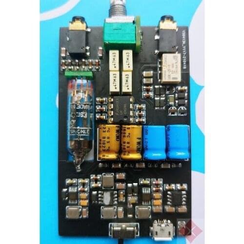 HIFI ADIII portable rechargeable tube bile tube amp headphone amplifier