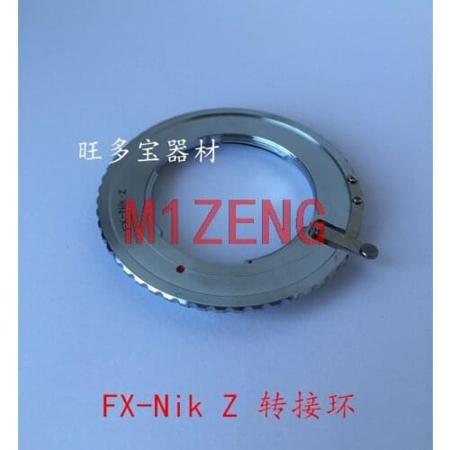 FX-Nik Z Adapter ring for fujifilm fuji fx x mount lens to nikon Z Z6 Z7 Z50 N/Z mirrorless Camera body