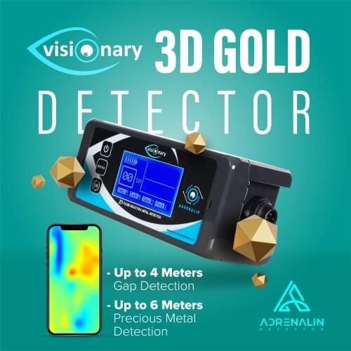 Best Metal Detector for Gold | Adrenalin Visionary New Product