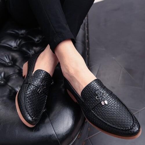 High Quality Mens Leather Shoes Summer Men Flats Casual Loafers Moccasins Fashion Formal Shoes Mans Business Walking Footwear