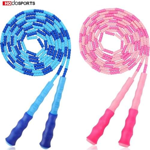 Skills Jumping Rope Intermediate Beginners Soft Beaded Fancy Adjustable Tangle Free Segmentation Fitness
