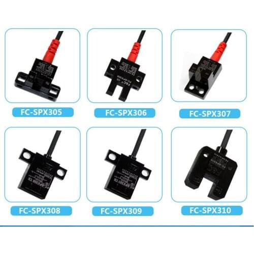 FC-SPX308 FC-SPX309 FC-SPX310 FC-SPX308P F&C Slot Photoelectric Switch Sensor 100% New & Original