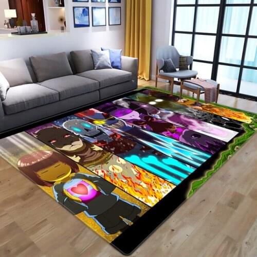 Anti Slip Welcome Entrance Doormats Undertale Sans Floor Mats for Living Room Bedroom Carpet