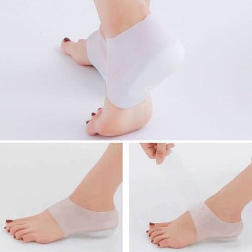 Silicone Invisible Inner Height Insoles Men Women Heel Cushion Hidden Insole