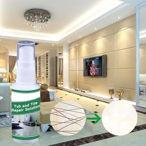 30g Ceramic Tile Scratch Repair Agent Black Stain Bath Agents Spray Solution Floor Refinishing Sink Removal Clean O5L1