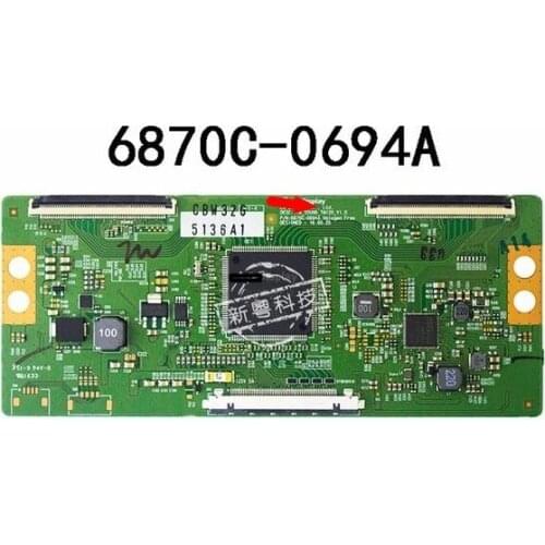 T-COn V16_55UHD_TM120_V1.0 6870C-0694A logic board connect with T-CON connect board
