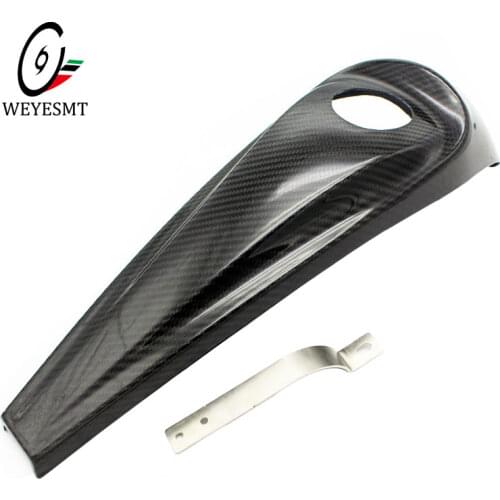 Motorcycle Carbon Fiber Fuel Tank Smooth Dash Console For Touring Electra Glide Road Glides Street Glides 2008-2017 16 15