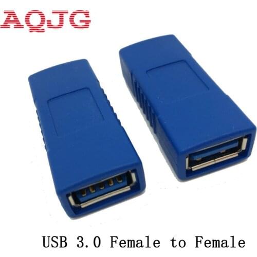 USB 3.0 Type A Female to Female Plug Adapter Extension Connector Coupler USB 3.0 to usb 3.0 extend adapter AQJG