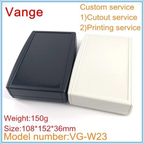 1pcs/lot smart mould making extrusion case 108*152*36mm ABS plastic enclosure box housing for signal launcher product