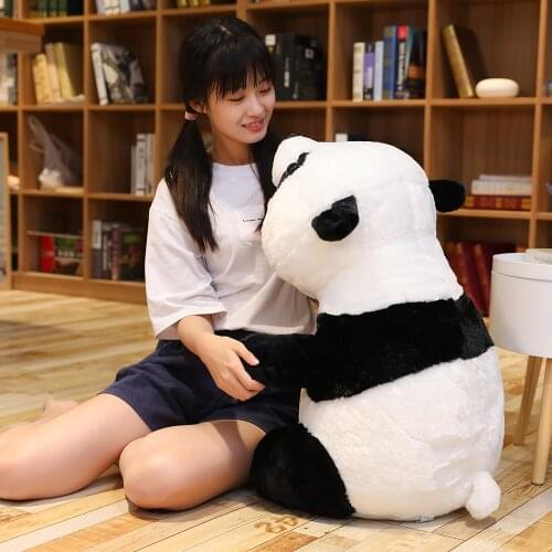 30/40/50cm Cute Baby Panda Plush Toys Stuffed Animal Doll Cartoon Soft Pillow Cushion Kawaii Dolls Girls Lover Birthday Gifts