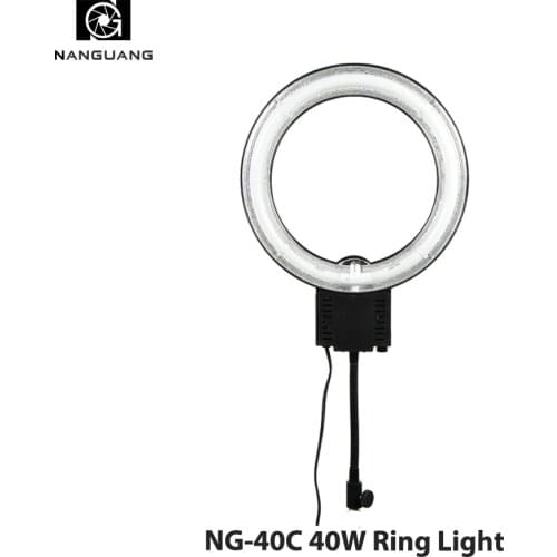 40W Fluorescent Ring Lamp 5400K Selfie Ring Light for Live YouTube TikTok Make-up