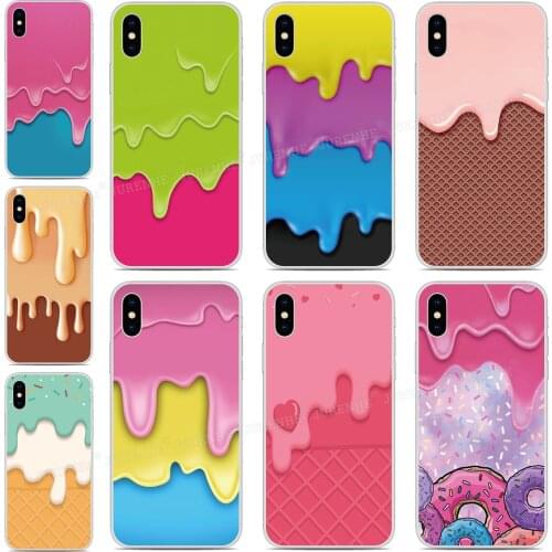 Ice Cream Cover For Motorola Moto G 5G Stylus E E6S 2020 One Fusion Plus Hyper Macro Vision Edge Fast P50 P40 G8 Power Lite Case