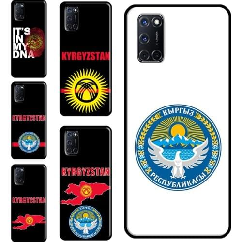 Kyrgyzstan Flag Case For OPPO A91 A93 A83 A15 A31 A53 A9 A5 2020 F5 Find X3 Pro A52 A72 A3S A5S Cover Capa
